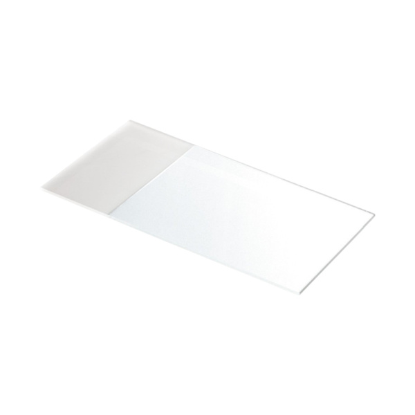 Стекло предметное 39*76мм,шлиф.край,2 полосы для записи,ШТ.(50шт/уп) Янченг7107s3976